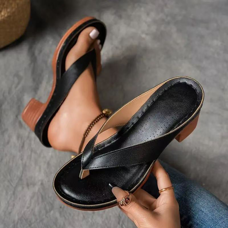 Sophia - Sandalias ortopédicas cómodas y elegantes con tacón alto