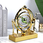 Péndulo con movimiento eterno en órbita celestial – Decoración creativa rotativa para el hogar