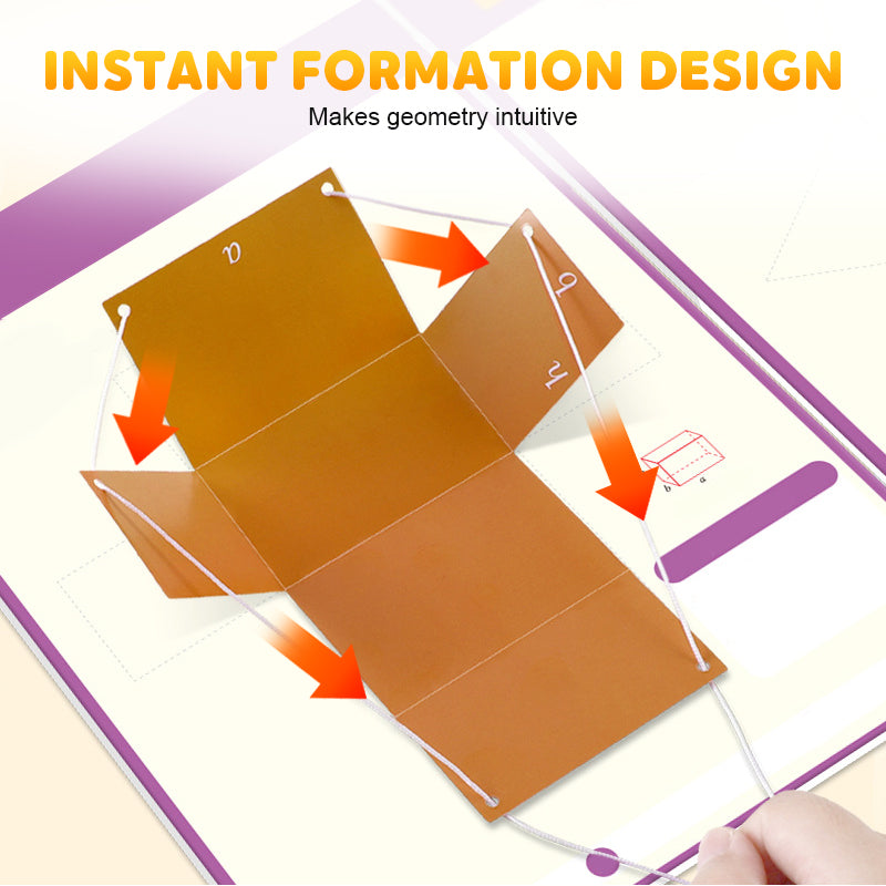 GeoPlay – Libro de aprendizaje de geometría 3D con cuerdas