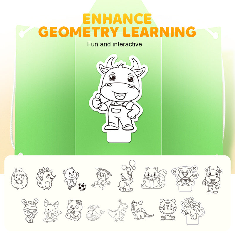 GeoPlay – Libro de aprendizaje de geometría 3D con cuerdas