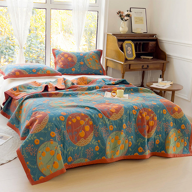 CottonDream – Manta de algodón multifuncional de doble cara | 50% DESCUENTO