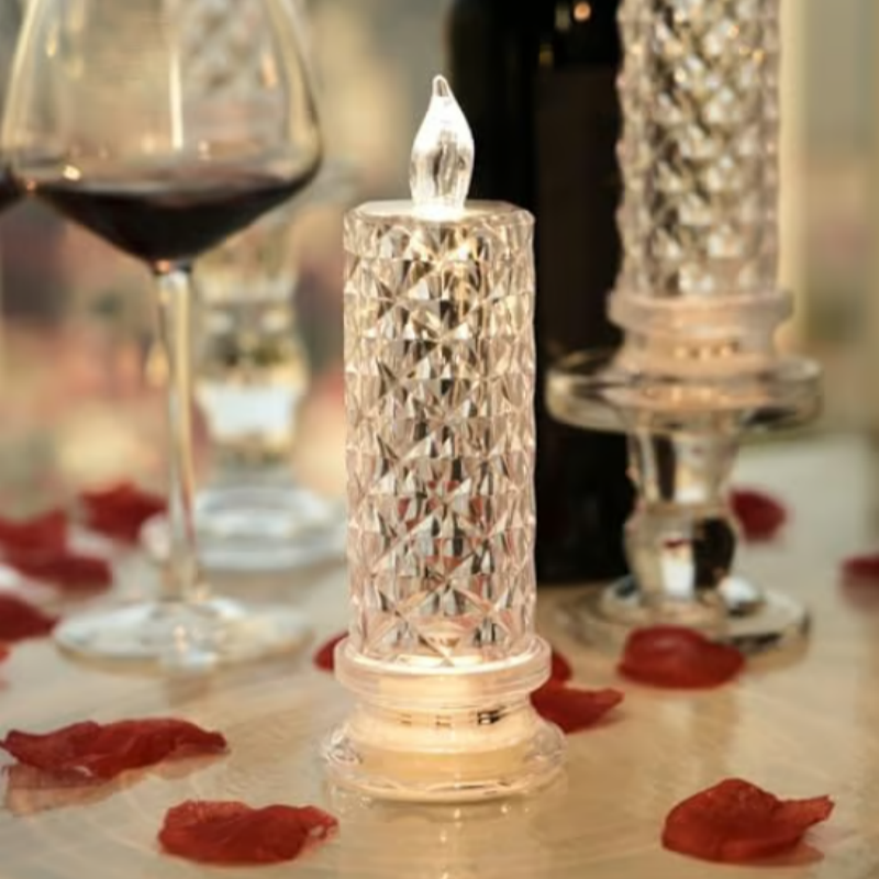 LumiFlame – Vela LED romántica sin llama | Set de 4