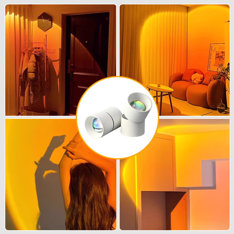 SunAura – Lámpara de Proyección LED-Sunset