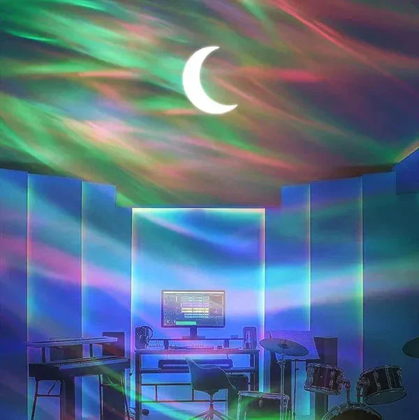 AuroraBeam – Proyector Mágico de Auroras Boreales | 50% DESCUENTO