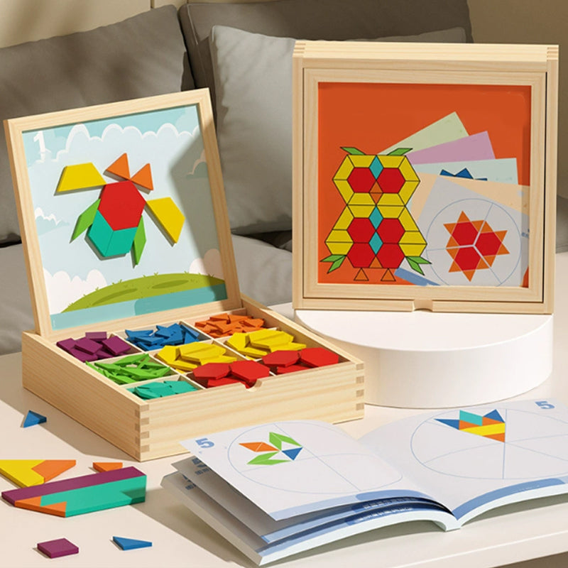MagniPlay – Juego de rompecabezas de madera magnética | 50% DESCUENTO