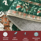 CozyChristmas – Alfombra navideña suave y antideslizante | 50% DESCUENTO