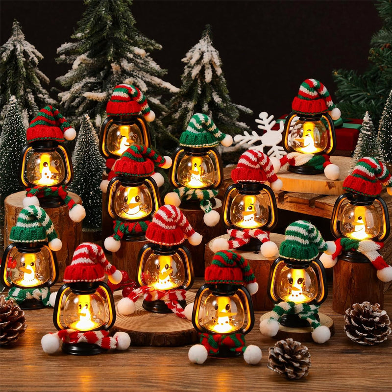FrostyLights – Mini Linternas de Muñeco de Nieve | 1+1 GRATIS
