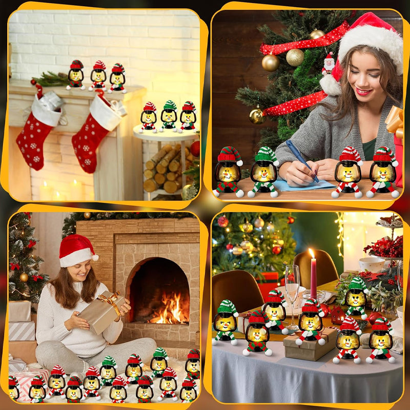 FrostyLights – Mini Linternas de Muñeco de Nieve | 1+1 GRATIS