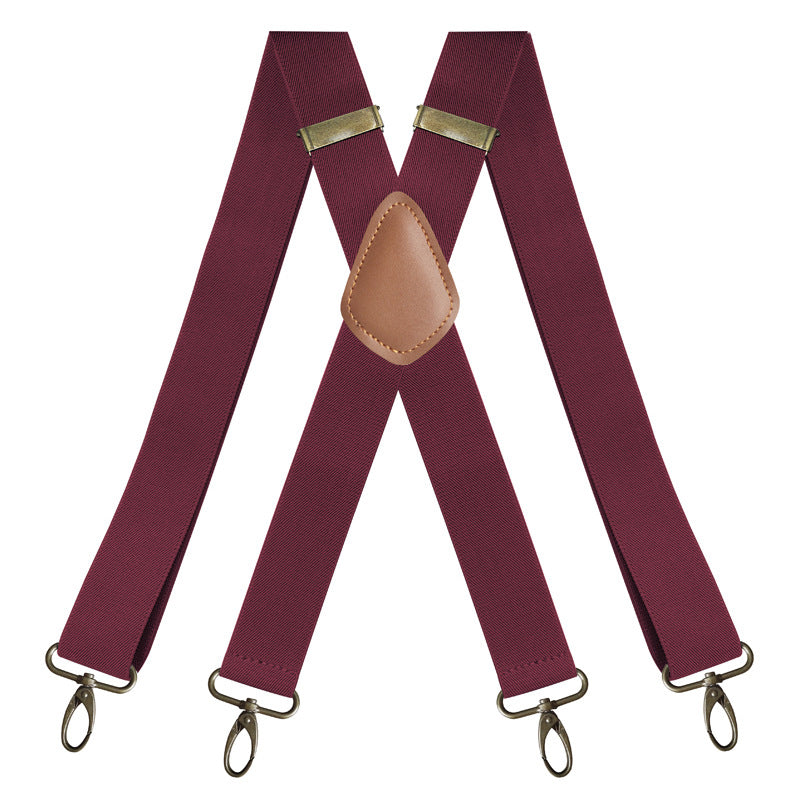 GripStrap Tirantes para Hombre X-Design, 4 Mosquetones, Hebillas de Bronce Vintage