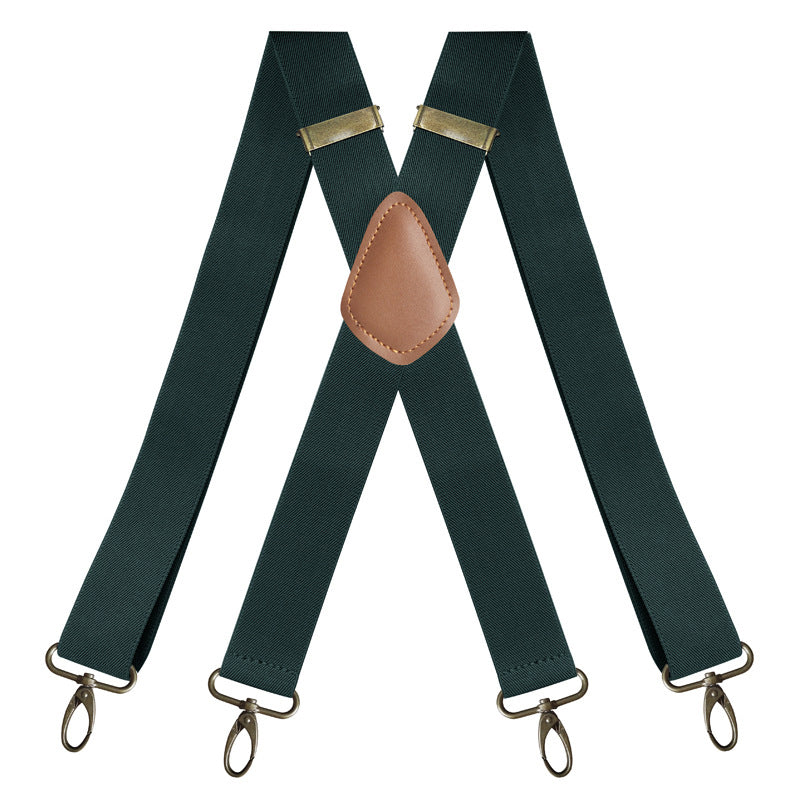 GripStrap Tirantes para Hombre X-Design, 4 Mosquetones, Hebillas de Bronce Vintage