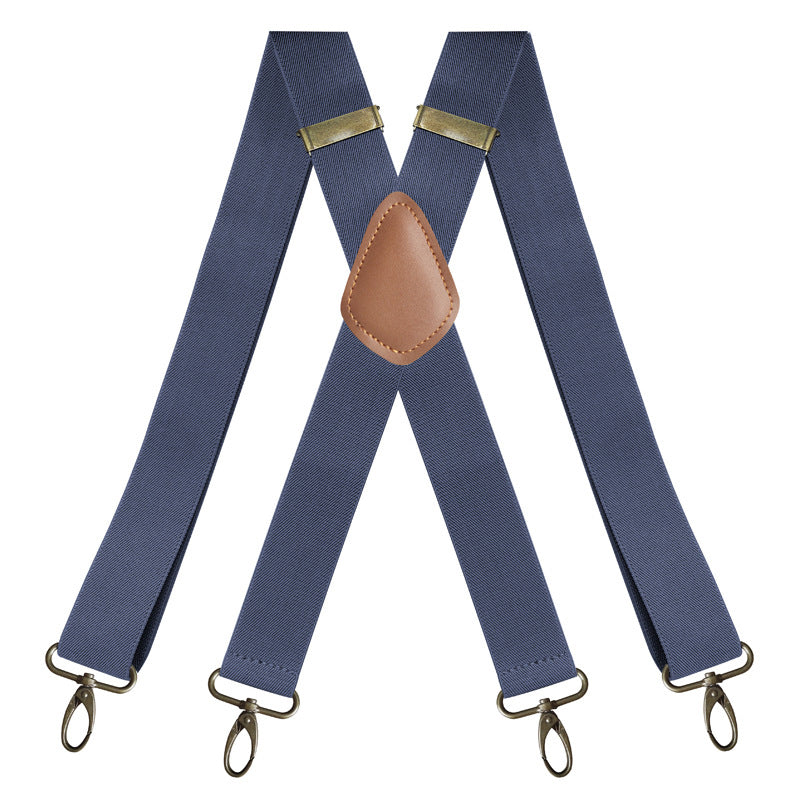 GripStrap Tirantes para Hombre X-Design, 4 Mosquetones, Hebillas de Bronce Vintage