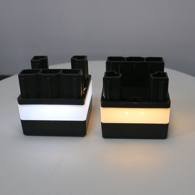 Luz Solar para Poste de PVC para Poste de Cerca de 7x7 cm