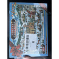 Calendario de Adviento Puzzle del Moderno Pueblo Navideño