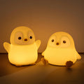 PenguGlow - Lámpara de noche LED de pingüino suave con cambio de color