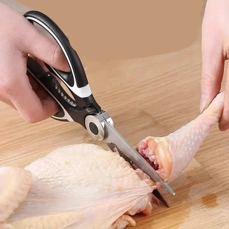 Tijeras de Cocina Multifuncionales de Acero Inoxidable