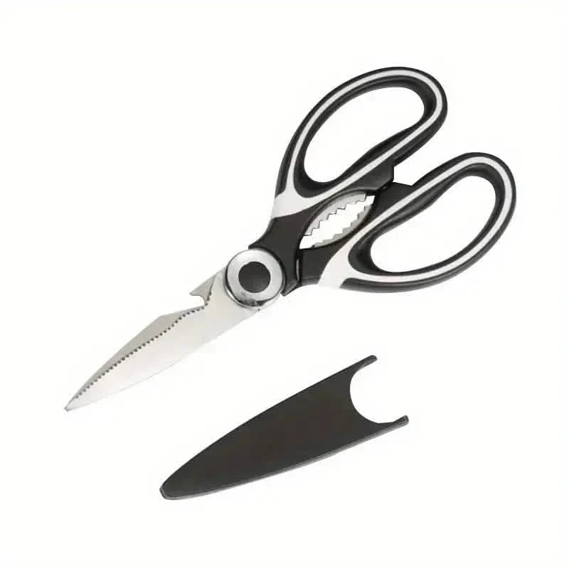 Tijeras de Cocina Multifuncionales de Acero Inoxidable