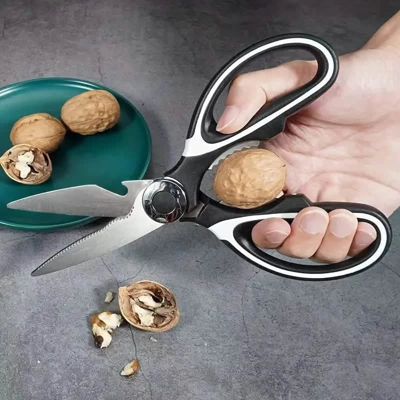 Tijeras de Cocina Multifuncionales de Acero Inoxidable
