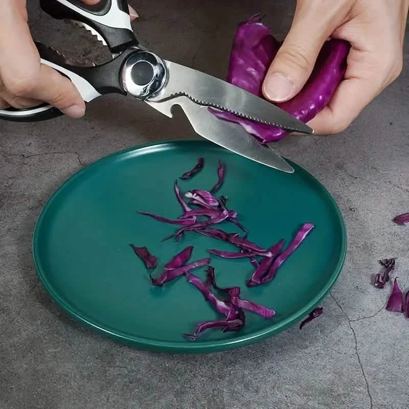 Tijeras de Cocina Multifuncionales de Acero Inoxidable