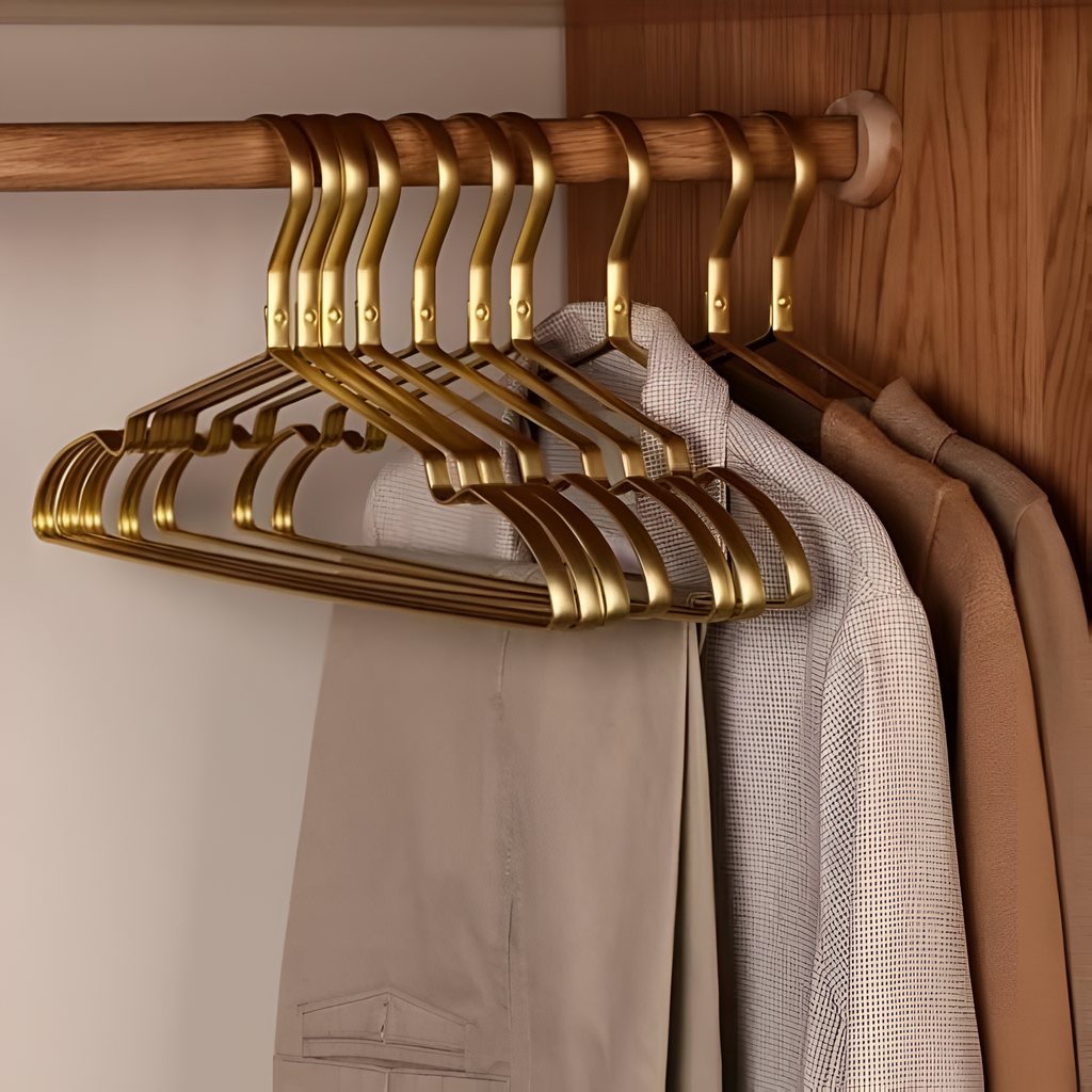 Perchas Antideslizantes de Aluminio | Diseño Ahorra Espacio