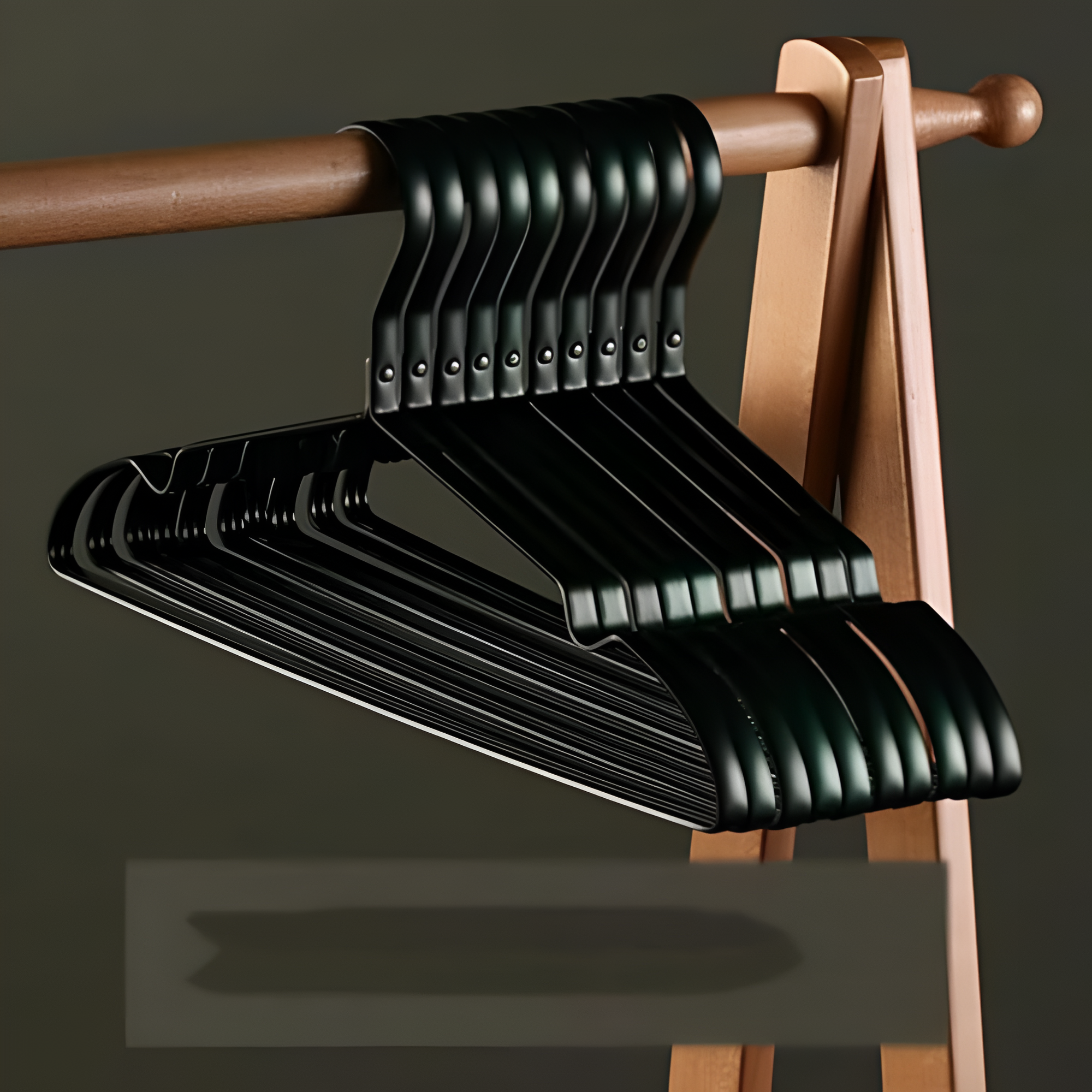 Perchas Antideslizantes de Aluminio | Diseño Ahorra Espacio