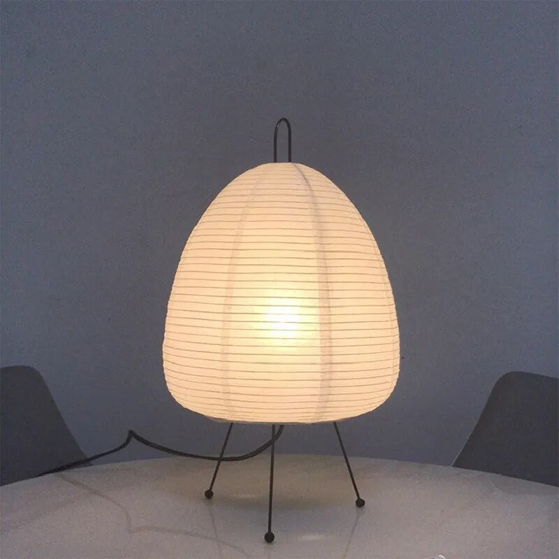 Lámpara de Papel de Arroz Japonesa - Diseño LED | Iluminación Decorativa