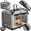 Bolsa Transportadora Plegable para Perros - Viaje Estiloso y Seguro para Mascotas