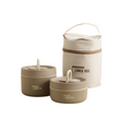 Set de Cajas de Almuerzo de Acero Inoxidable Premium para Todas las Edades