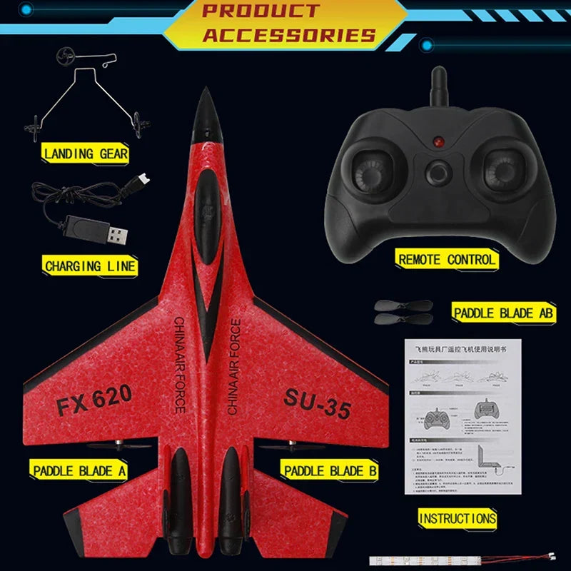 SU-35 RC Avión | Caza Radiocontrolado 2.4G