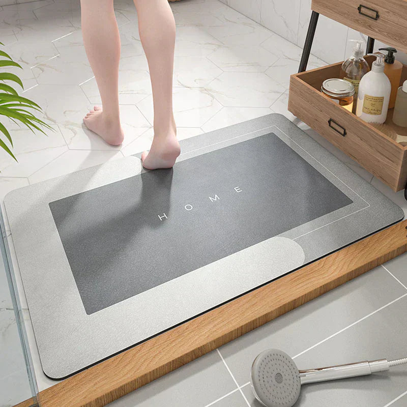 Superabsorbente Alfombra Antideslizante para Baño - Suave y Cómoda