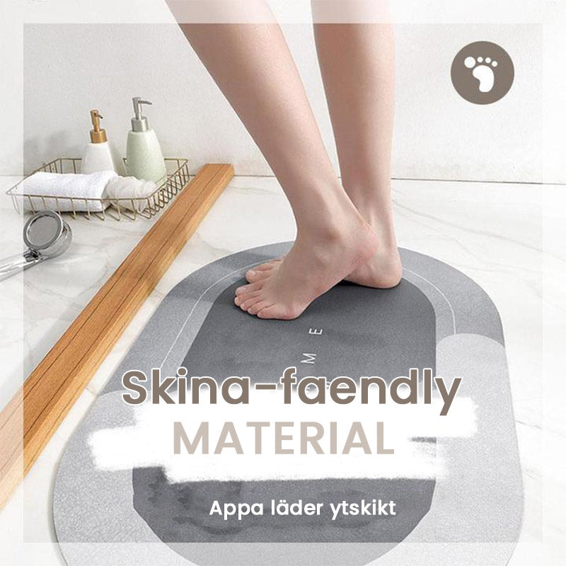 Superabsorbente Alfombra Antideslizante para Baño - Suave y Cómoda