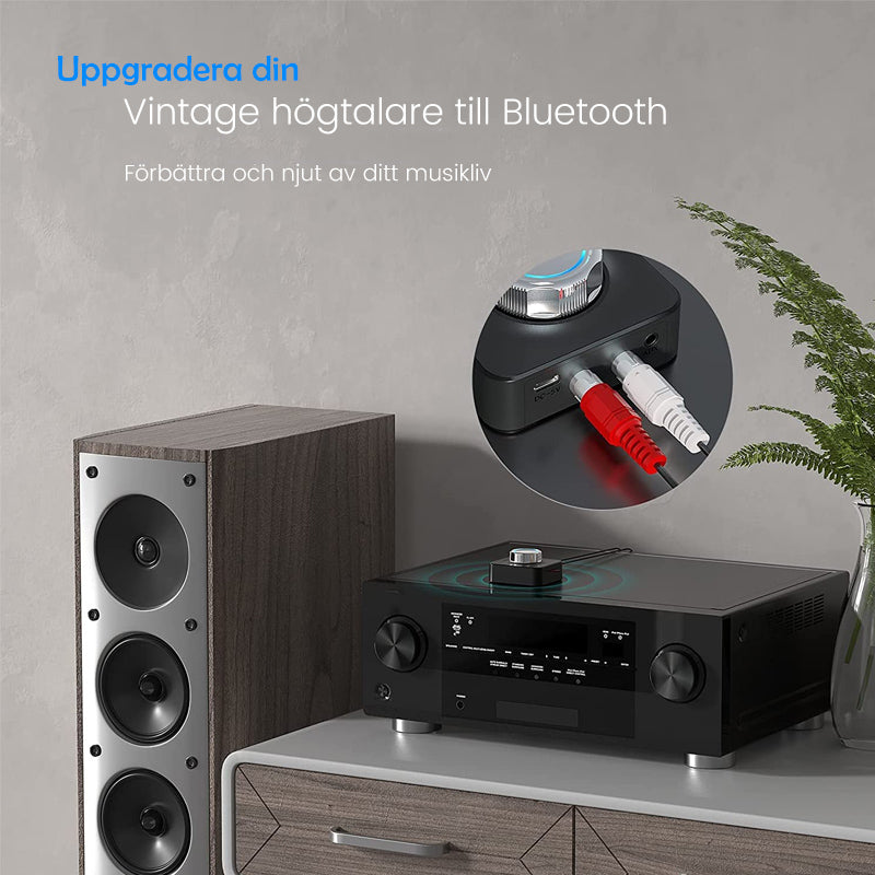Receptor de Audio RCA Bluetooth 5.0 - Compacto y Rápido