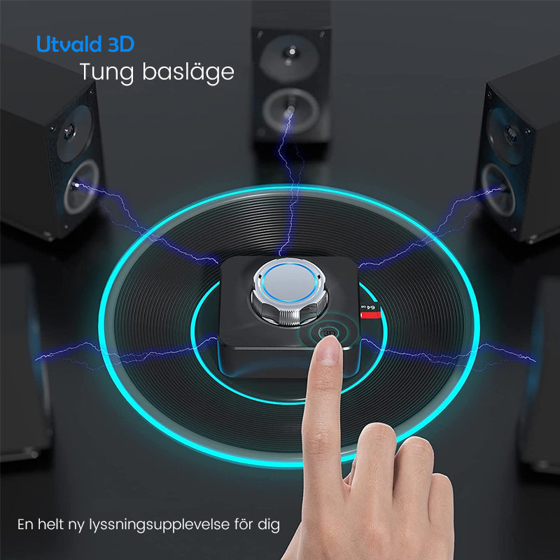 Receptor de Audio RCA Bluetooth 5.0 - Compacto y Rápido