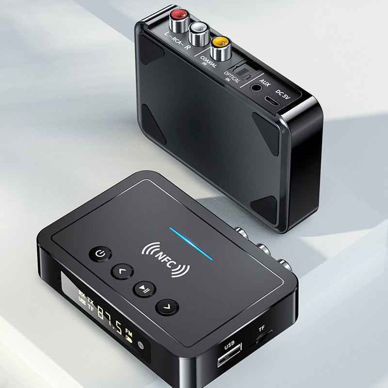 Transmisor y Receptor Bluetooth 5.0 - Negro