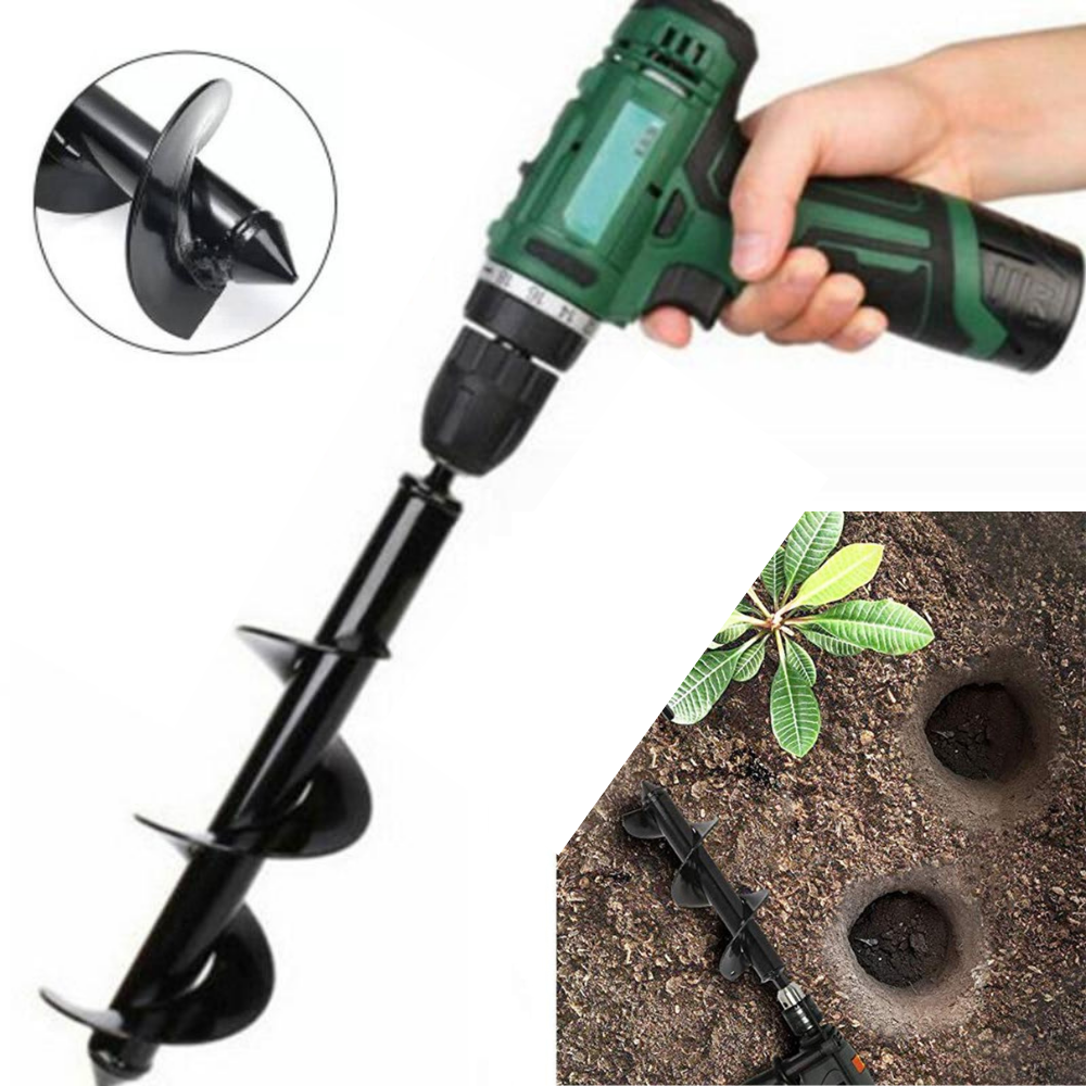 Taladro de Tierra Eficiente para una Plantación Sencilla – Herramienta de Jardinería