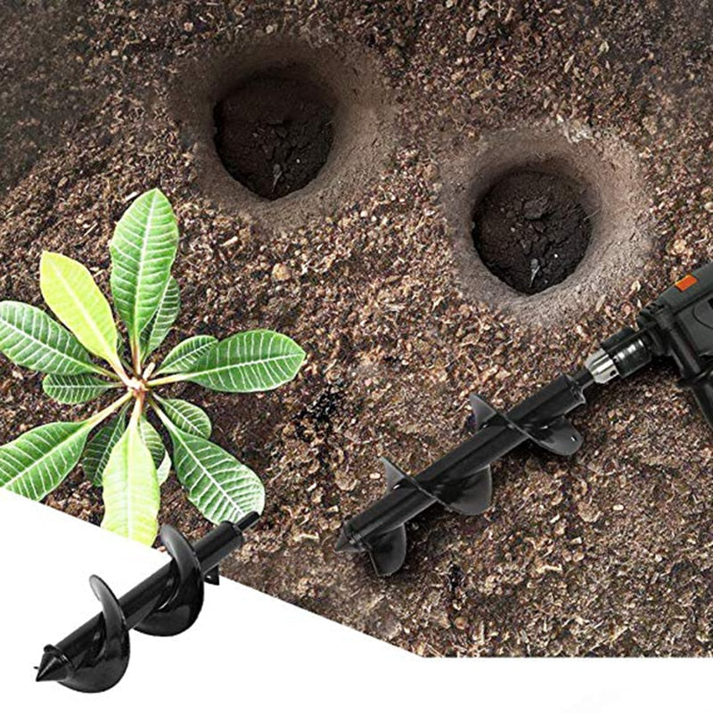 Taladro de Tierra Eficiente para una Plantación Sencilla – Herramienta de Jardinería
