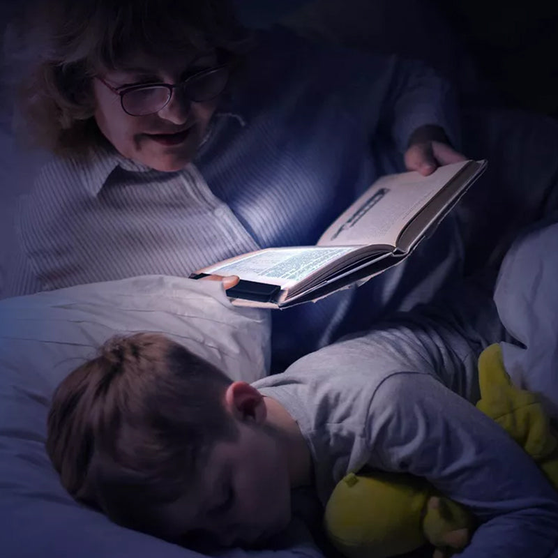Luz de Libro LED para Lectura Fácil y Portátil