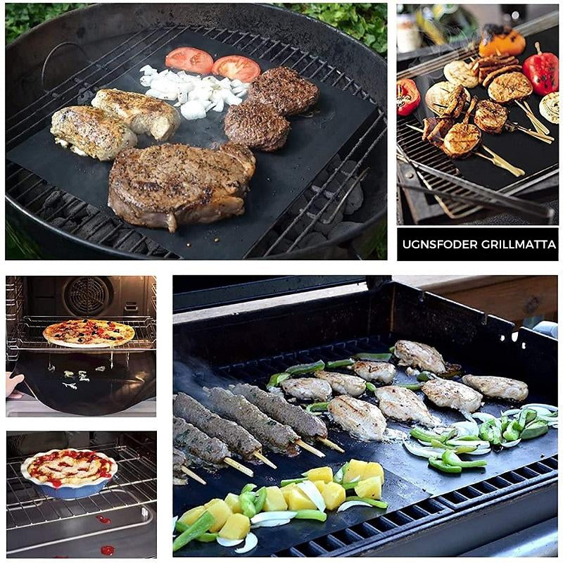 Alfombrilla para Barbacoa Antiadherente para una Parrillada Segura y Efectiva