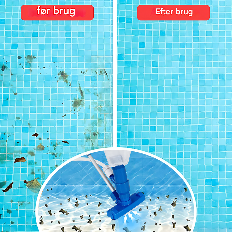 Aspiradora de piscina con bolsa de recolección para desechos