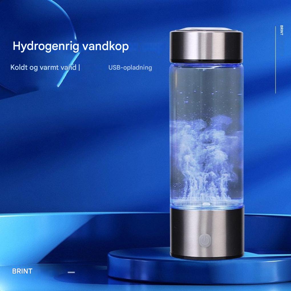 Botella generadora de agua de hidrógeno portátil