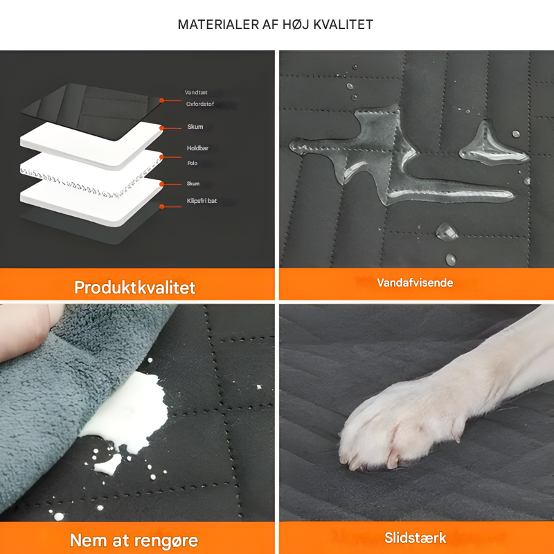 Extensión de asiento para perros con base dura