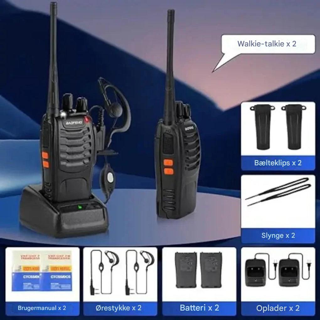 Walkie-talkie USB recargable