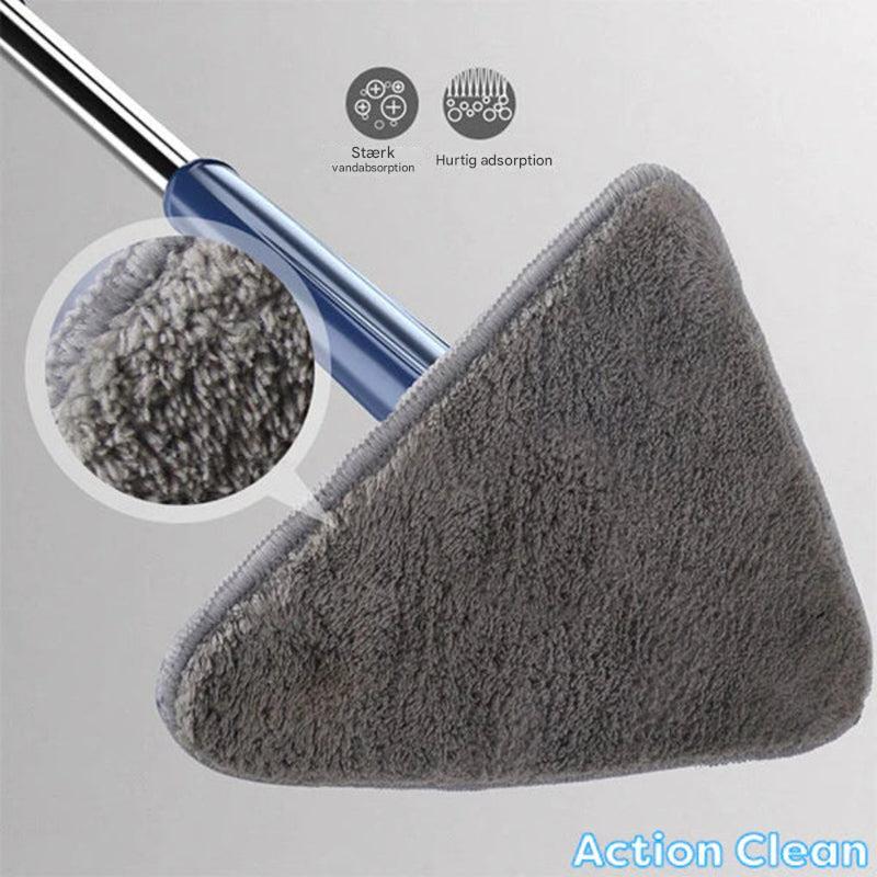 Mopa triangular plana para una limpieza diaria eficaz