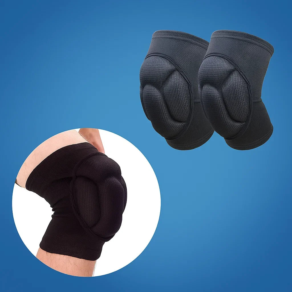 Rodilleras Absorbentes – Soporte de Compresión Transpirable – Diseño de Almohadilla Antideslizante – Prevención de Lesiones y Deportes Bowlift