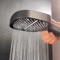 Cabezal de ducha de alta presión con tecnología Turbo Boost y filtración