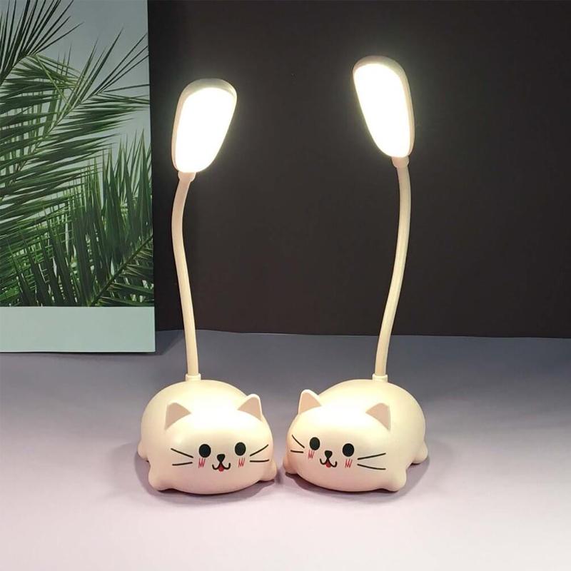 Lámpara de Escritorio LED Animada para Niños - Forma Creativa