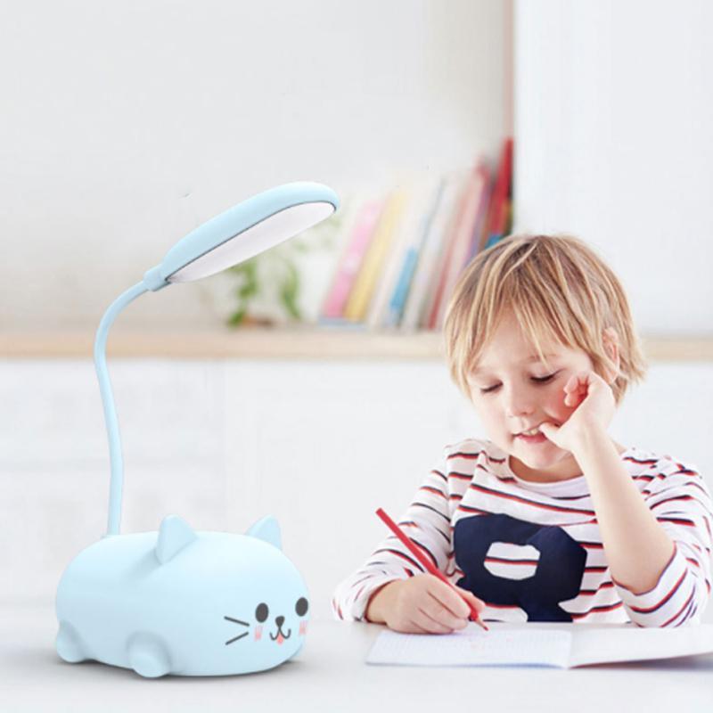 Lámpara de Escritorio LED Animada para Niños - Forma Creativa