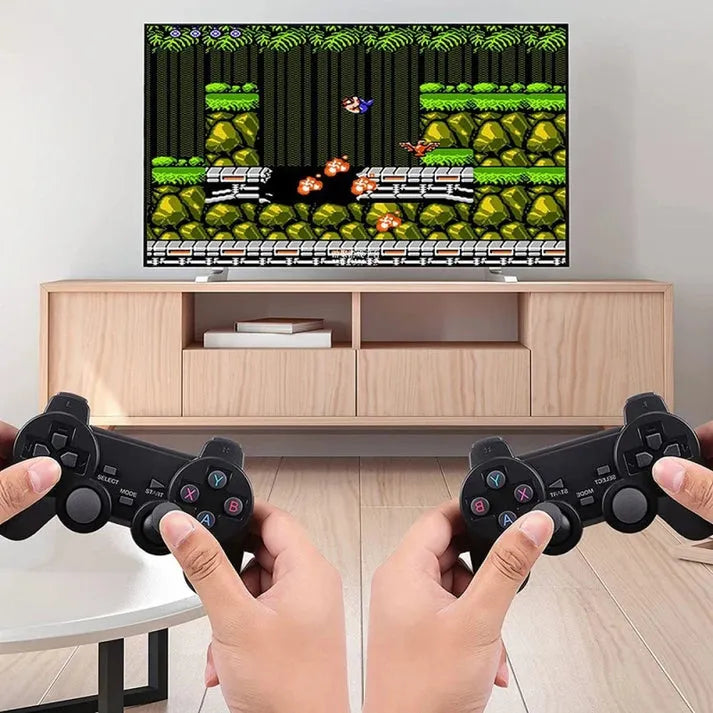 Consola retro HDMI – 30,000 juegos integrados y 2 controladores inalámbricos