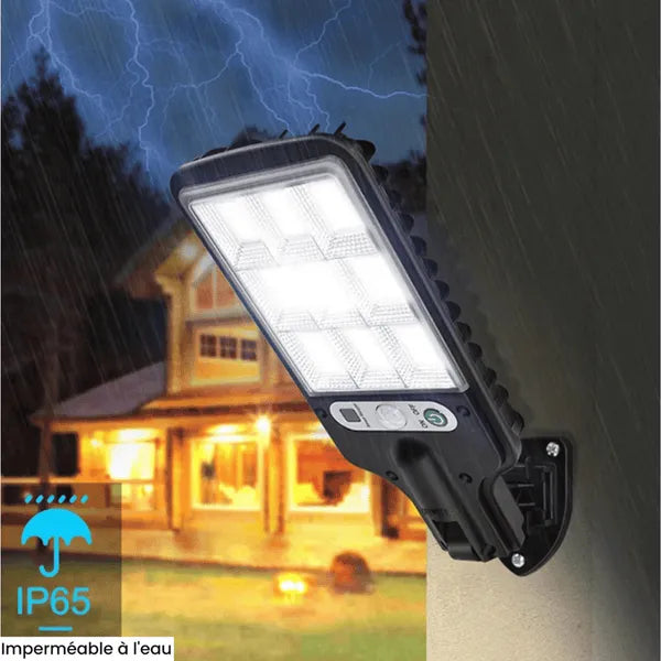 Aplique Solar de Pared con Detector de Movimiento