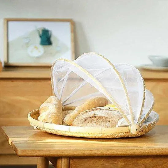 Servilleta de ratán con tapa