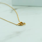 Cofre Rosa Eterna y Collar Grabado
